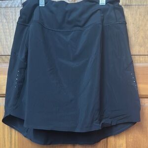 Athleta Black Skort